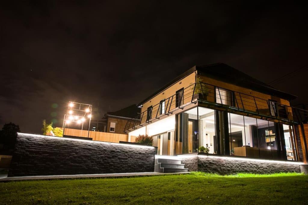 Buenas Noches Villa Standing Piscine & Wellness Boncelles Exterior photo
